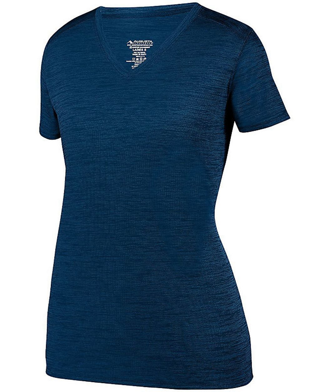 Augusta Sportswear Women's Shadow Tonal Heather Training V-Neck T-Shirt