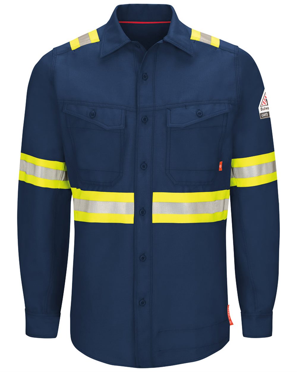 Bulwark Men's iQ Series® Endurance Enhanced-Vis Work Shirt